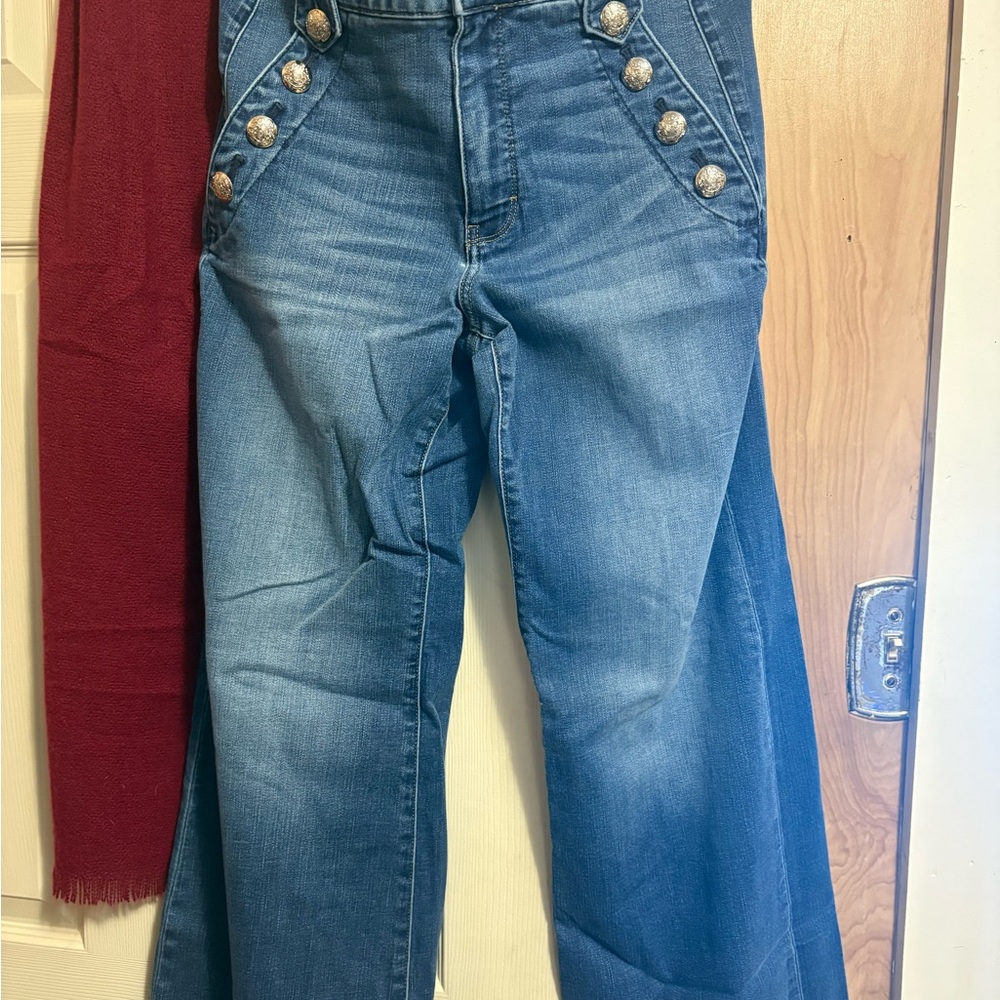 Elegant Blue Flare Women's Jeans